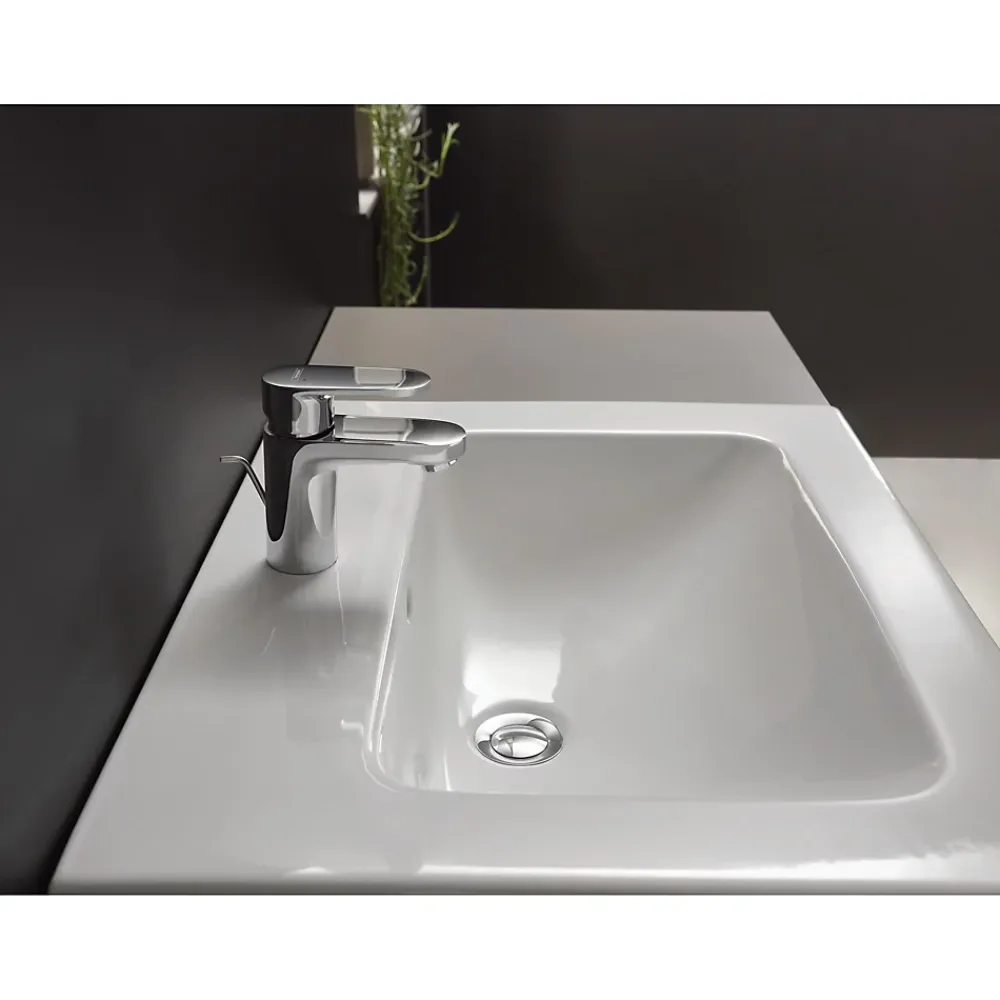 Hansgrohe Vernis Blend Mitigeur de lavabo 70 avec tirette et vidage métallique chromé 71557000