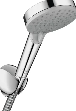 Hansgrohe Vernis Blend Set de douche tout en 1 avec Douche de tête 205mm + Douchette 2 jets, Chrome (VernisBlend-1)