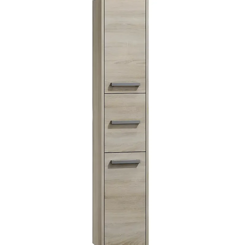 Topeshop VERONA - Colonne de salle de bain 30x30x170 - Meuble salle de bain - Rangement salle de bain - Colonne rangement