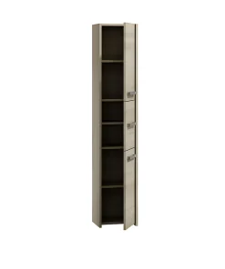 Topeshop VERONA - Colonne de salle de bain 30x30x170 - Meuble salle de bain - Rangement salle de bain - Colonne rangement