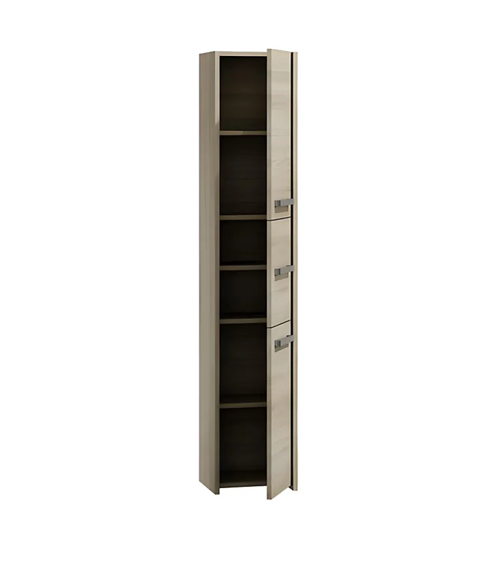 Topeshop VERONA - Colonne de salle de bain 30x30x170 - Meuble salle de bain - Rangement salle de bain - Colonne rangement