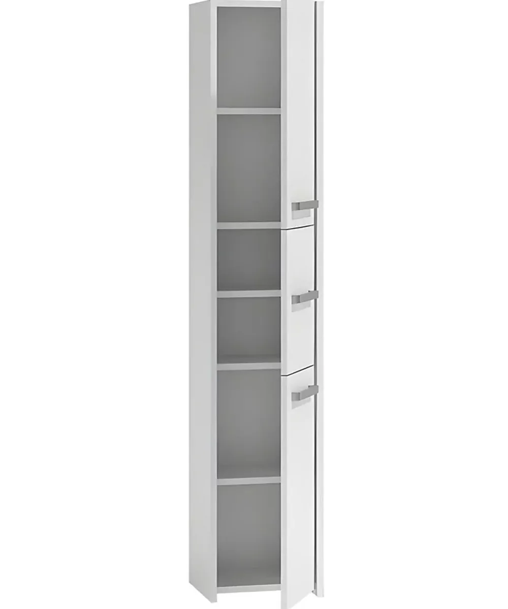 Topeshop VERONA - Colonne de salle de bain 30x30x170 - Meuble salle de bain - Rangement salle de bain - Colonne rangement