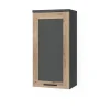 Armoire De Salle De Bains|Vicco Armoire de salle de bain Anthracite/Viking Oak 40.3x79.6cm