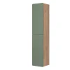 Colonne De Salle De Bains|Vicco Armoire de salle de bain Vert/force de lor Chêne 36.6x171.6cm