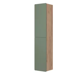 Colonne De Salle De Bains|Vicco Armoire de salle de bain Vert/force de lor Chêne 36.6x171.6cm
