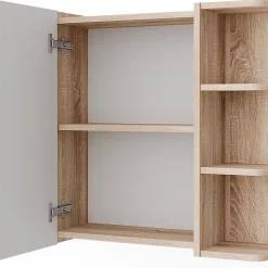 Armoire De Toilette|Vicco Armoire de toilette Sonoma 62x64cm