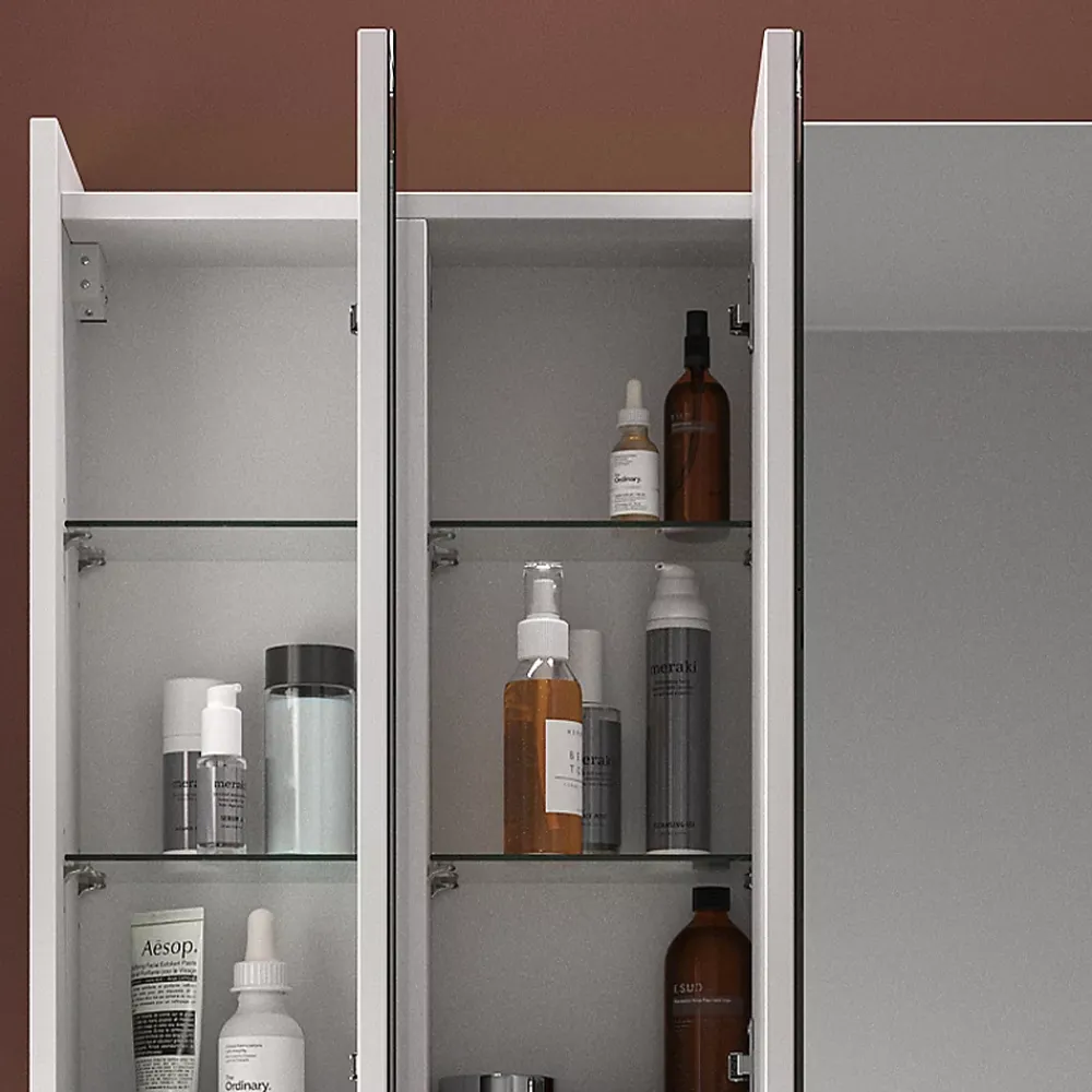 Vicco Armoire de toilette Blanc 67.4x68cm