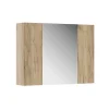 Vicco Armoire de toilette Chêne de force doré 80x59.2cm avec des étagères