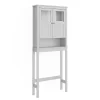 Meuble Wc|Vicco Armoire de toilette Blanc 69x171cm