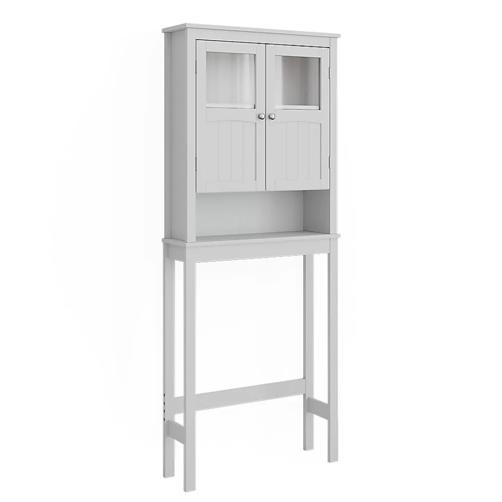 Meuble Wc|Vicco Armoire de toilette Blanc 69x171cm