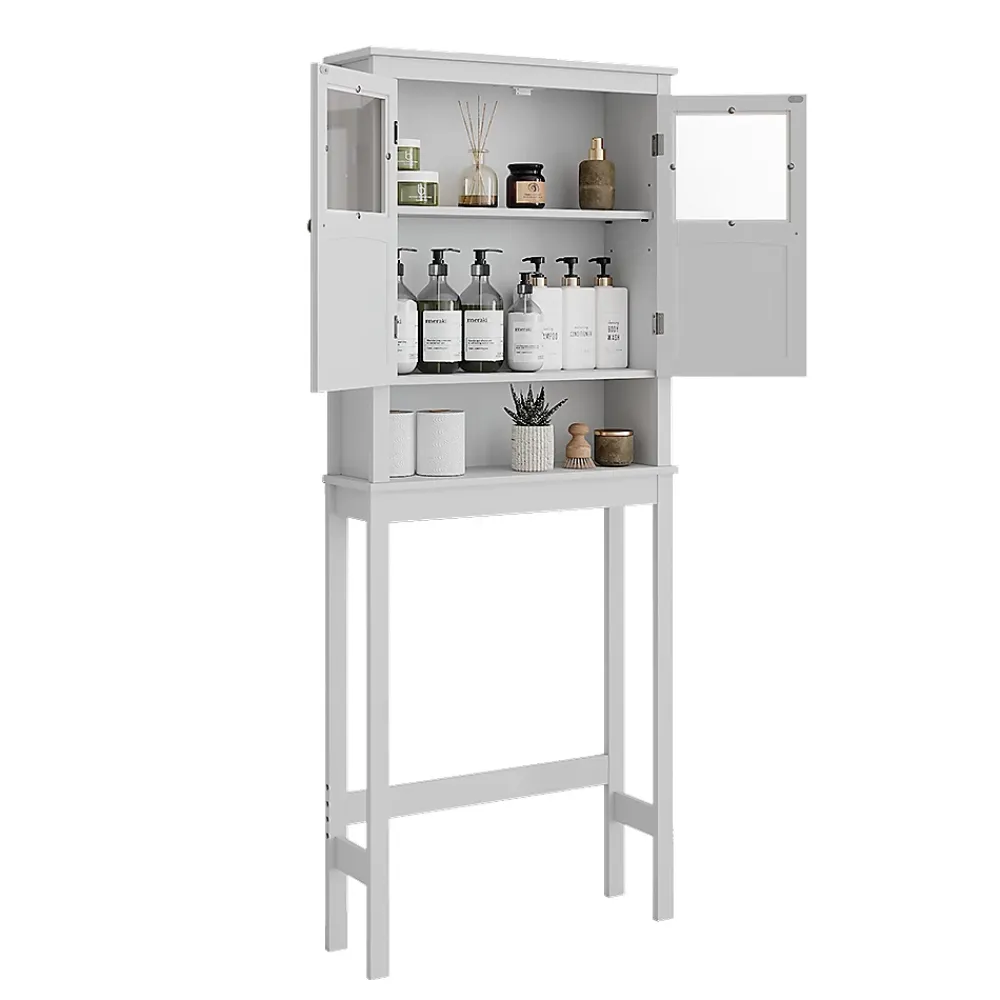 Meuble Wc|Vicco Armoire de toilette Blanc 69x171cm