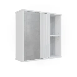 Vicco Armoire de toilette Blanc 60x60cm