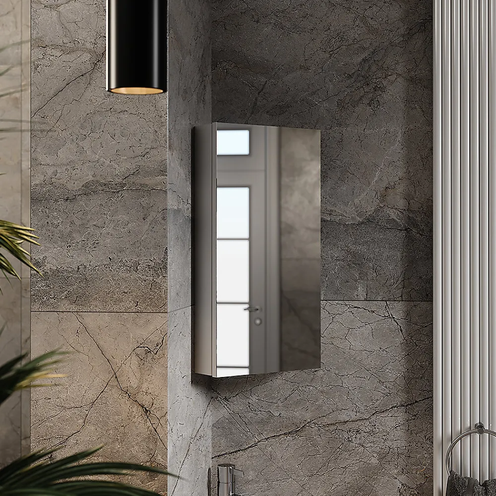 Armoire De Toilette|Vicco Armoire de toilette Blanc 32.8x60.2cm