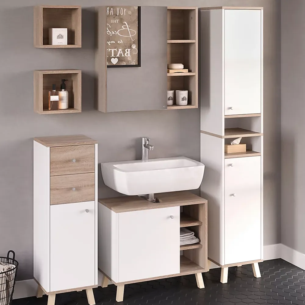 Vicco Armoire de toilette Sonoma 62x64cm