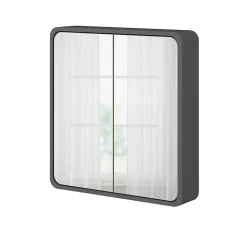 Vicco armoire de toilette Anthracite 60x60cm
