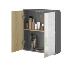 Vicco armoire de toilette Anthracite 60x60cm