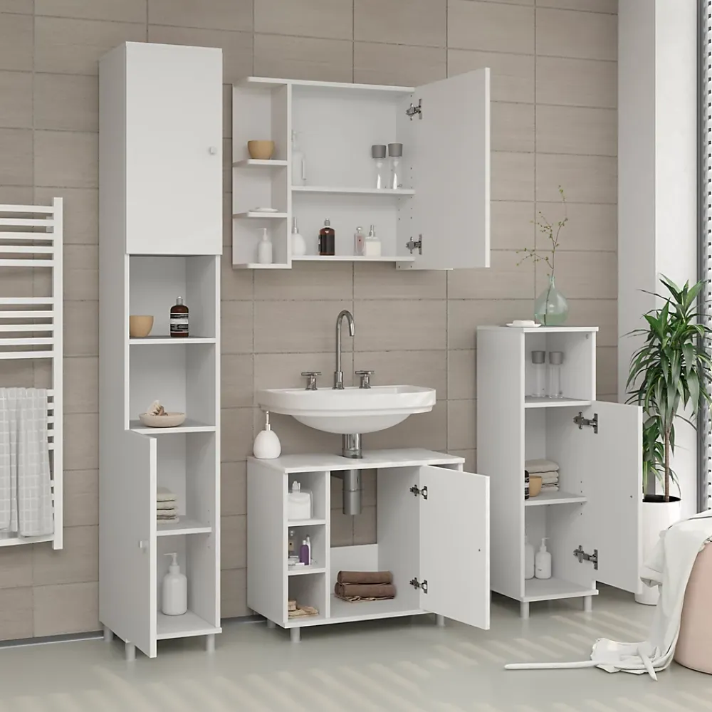 Vicco Armoire de toilette Blanc 79.6x64cm