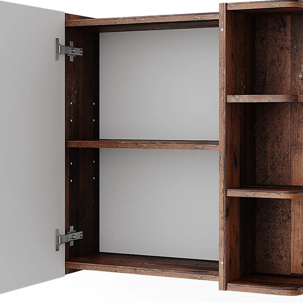 Armoire De Toilette|Vicco Armoire de toilette Oldstyle 62x64cm