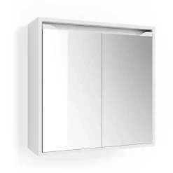 Armoire De Toilette|Vicco Armoire de toilette Blanc 60x60cm