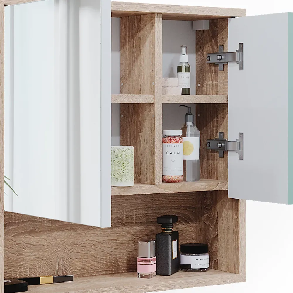 Vicco Armoire de toilette Vert menthe 54x53cm
