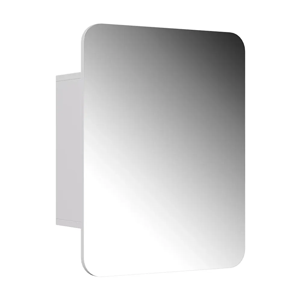 Armoire De Toilette|Vicco Armoire de toilette Blanc 65x50cm avec des étagères