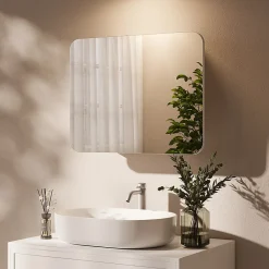Armoire De Toilette|Vicco Armoire de toilette Blanc 65x50cm avec des étagères