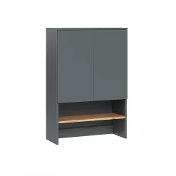 Meuble Wc|Vicco Armoire machine à laver Anthracite/chêne doré 68x100.4cm