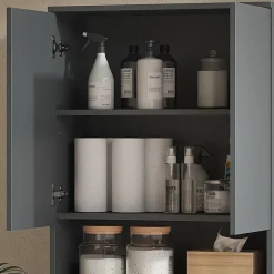 Meuble Wc|Vicco Armoire machine à laver Anthracite/chêne doré 68x100.4cm