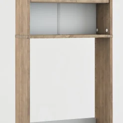 Meuble Wc|Vicco Armoire machine à laver Blanc/Sonoma 64x190cm