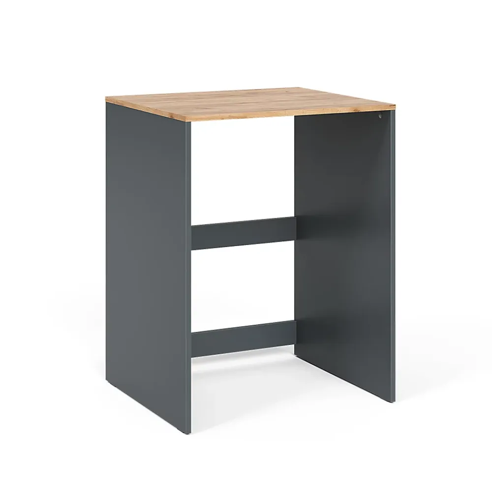 Vicco Armoire machine à laver Anthracite/chêne doré 68x88.2cm