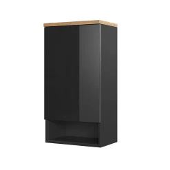 Armoire De Salle De Bains|Vicco Armoire murale de salle de bain Anthracite 40x77.5cm
