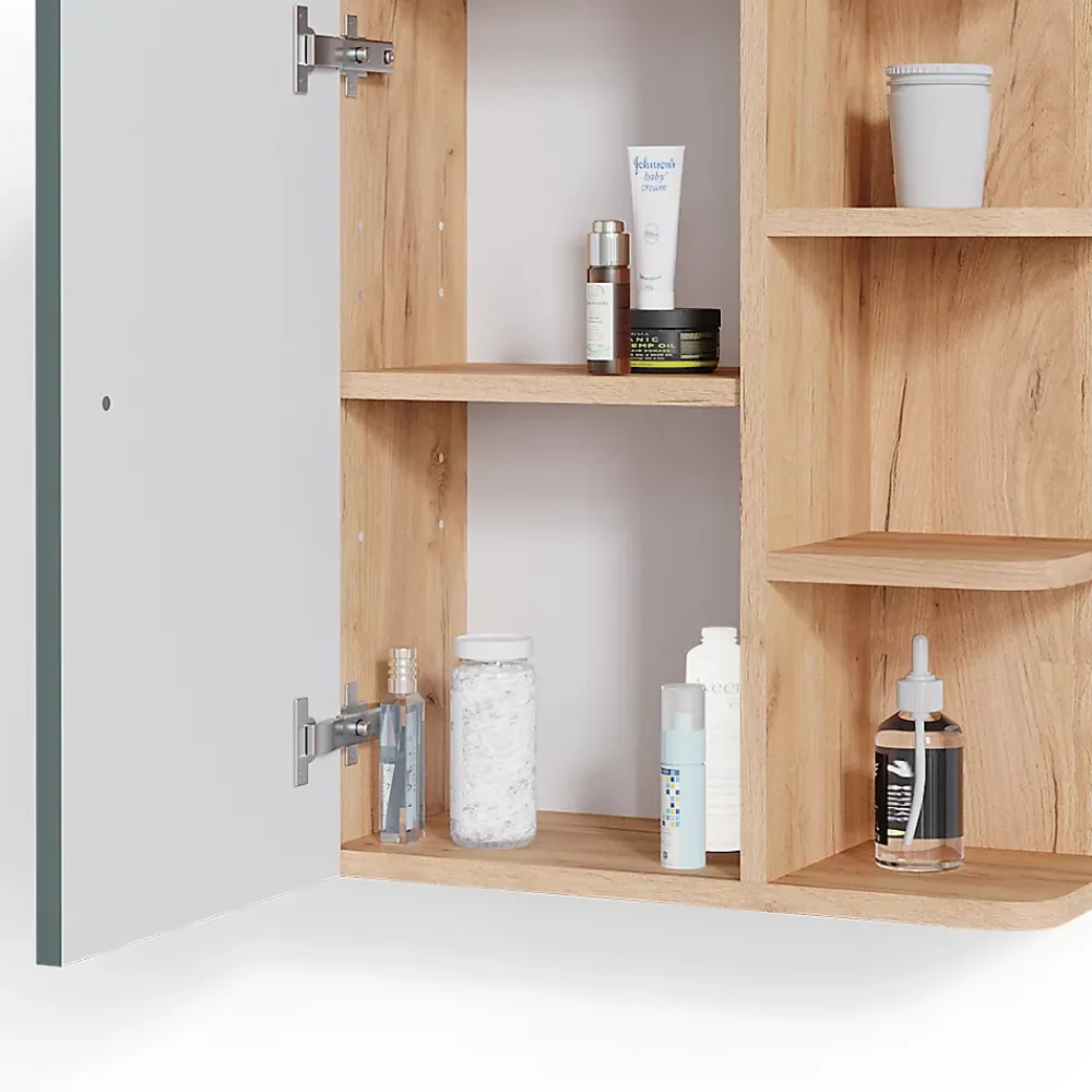 Armoire De Salle De Bains|Vicco Armoire murale de salle de bain Vert 47.2x59.2cm