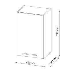 Armoire De Salle De Bains|Vicco Armoire murale de salle de bain Chêne noir brillant/blanc 40x72cm