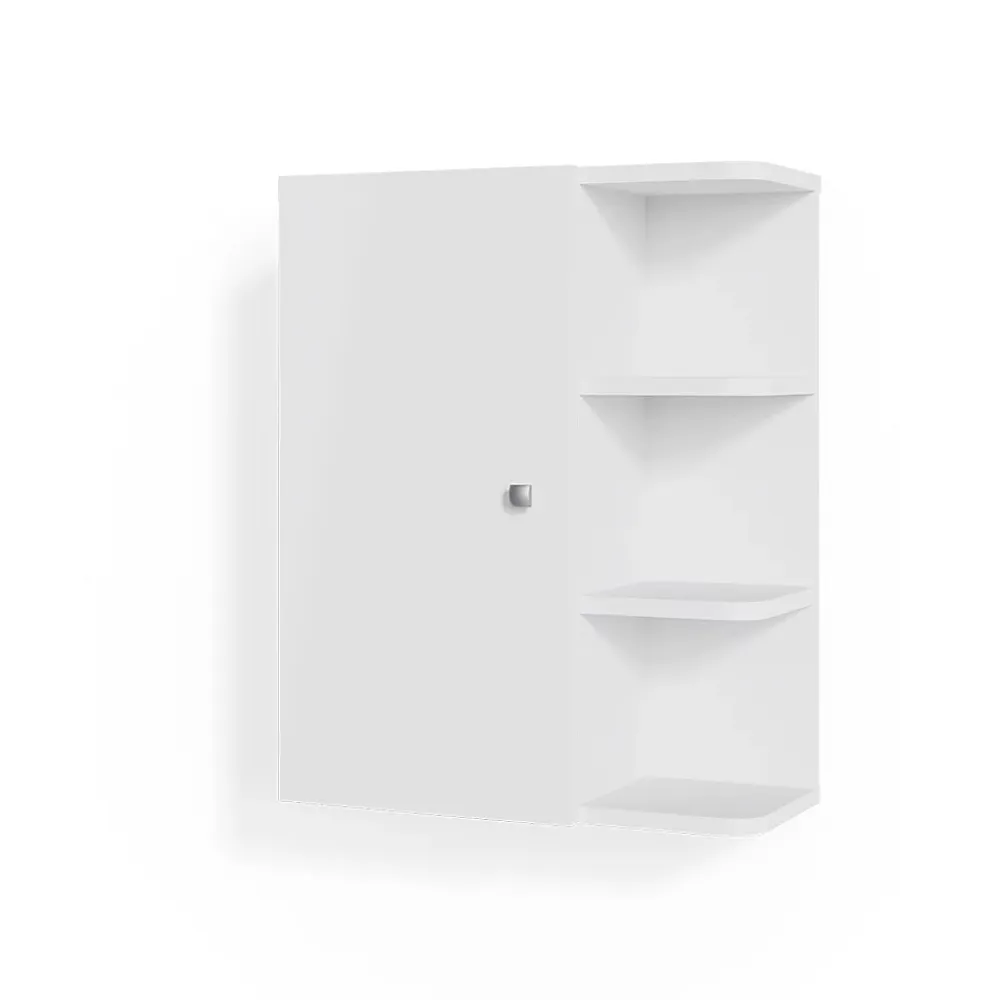 Armoire De Salle De Bains|Vicco Armoire murale de salle de bain Blanc 47.2x59.2cm