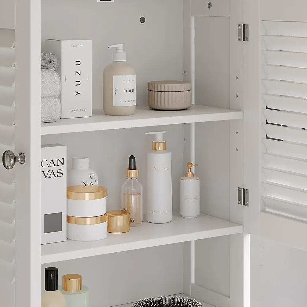 Vicco Armoire murale universelle Blanc 60x66cm avec 2 portes