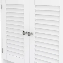 Vicco Armoire murale universelle Blanc 60x66cm avec 2 portes