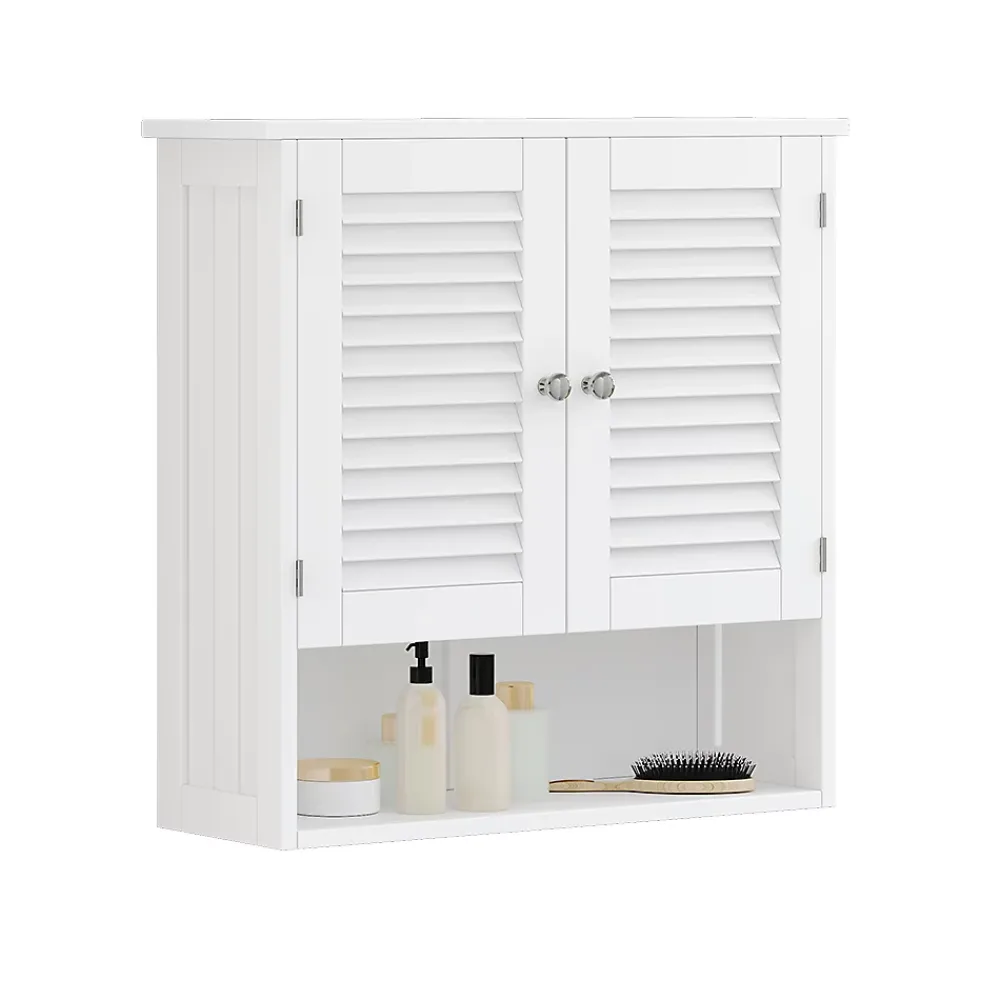 Vicco Armoire murale universelle Blanc 60x66cm avec 2 portes