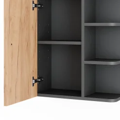 Vicco Armoire suspendue Anthracite 47.2x59.2cm