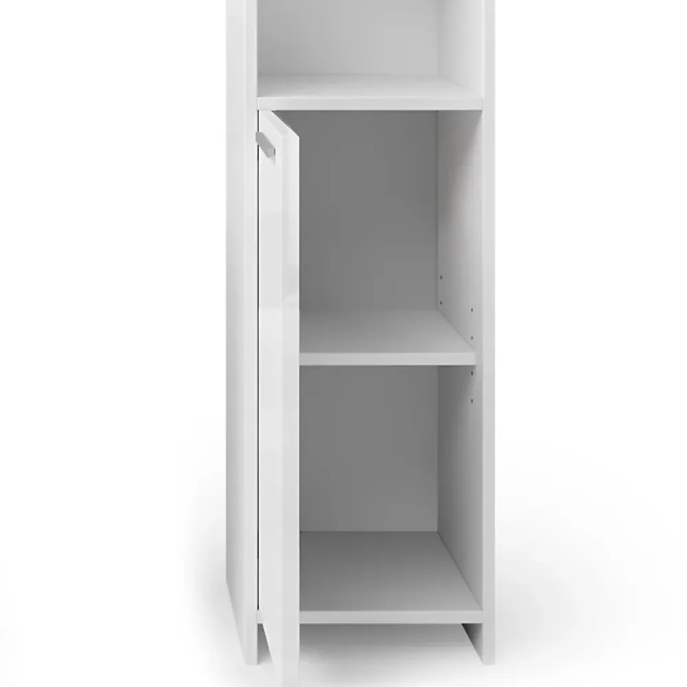 Ensemble Meuble De Salle De Bains|Vicco Ensemble de meubles de salle de bain Blanc 3 pièces, avec armoire haute