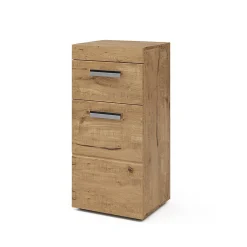 Armoire De Salle De Bains|Vicco Meuble de rangement de salle de bain Chêne Wotan 37x79cm