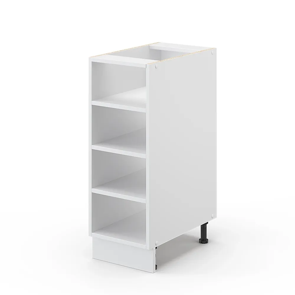 Armoire De Salle De Bains|Vicco Meuble de rangement de salle de bain Blanc 30x82cm sans PT