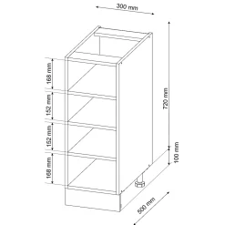 Armoire De Salle De Bains|Vicco Meuble de rangement de salle de bain Blanc 30x82cm sans PT