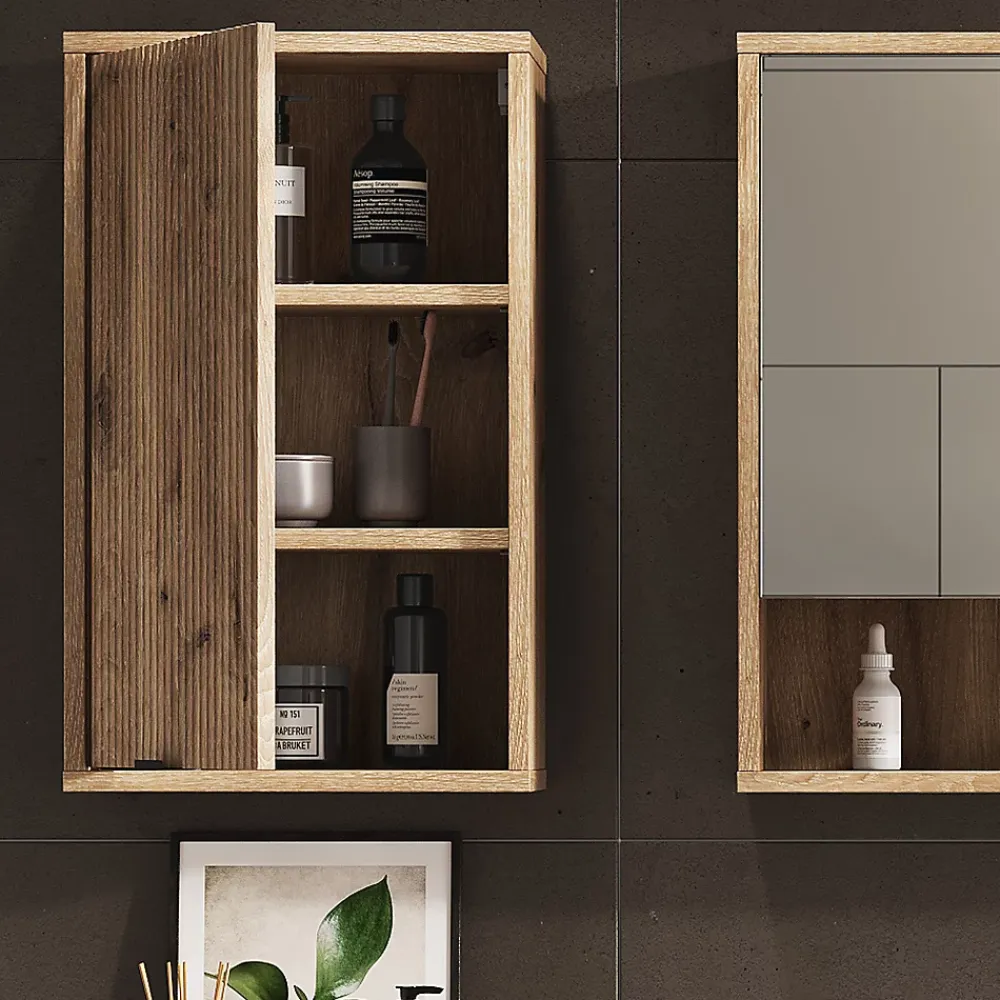 Vicco Meuble de salle de bain Chêne Viking 40x65cm avec une porte