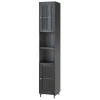 Vicco Meuble salle de bain Gris 30x171.5cm