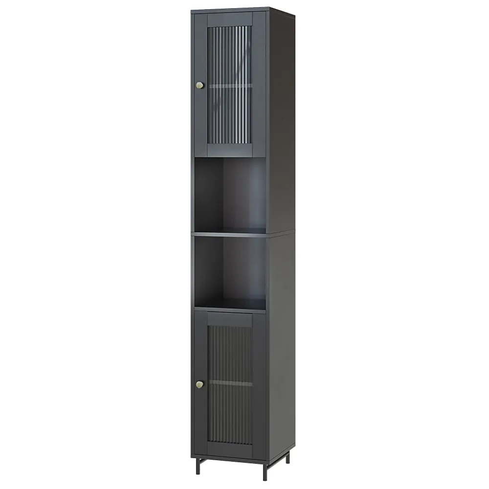 Vicco Meuble salle de bain Gris 30x171.5cm