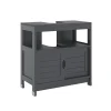 Vicco Meuble vasque simple Gris 60x60cm