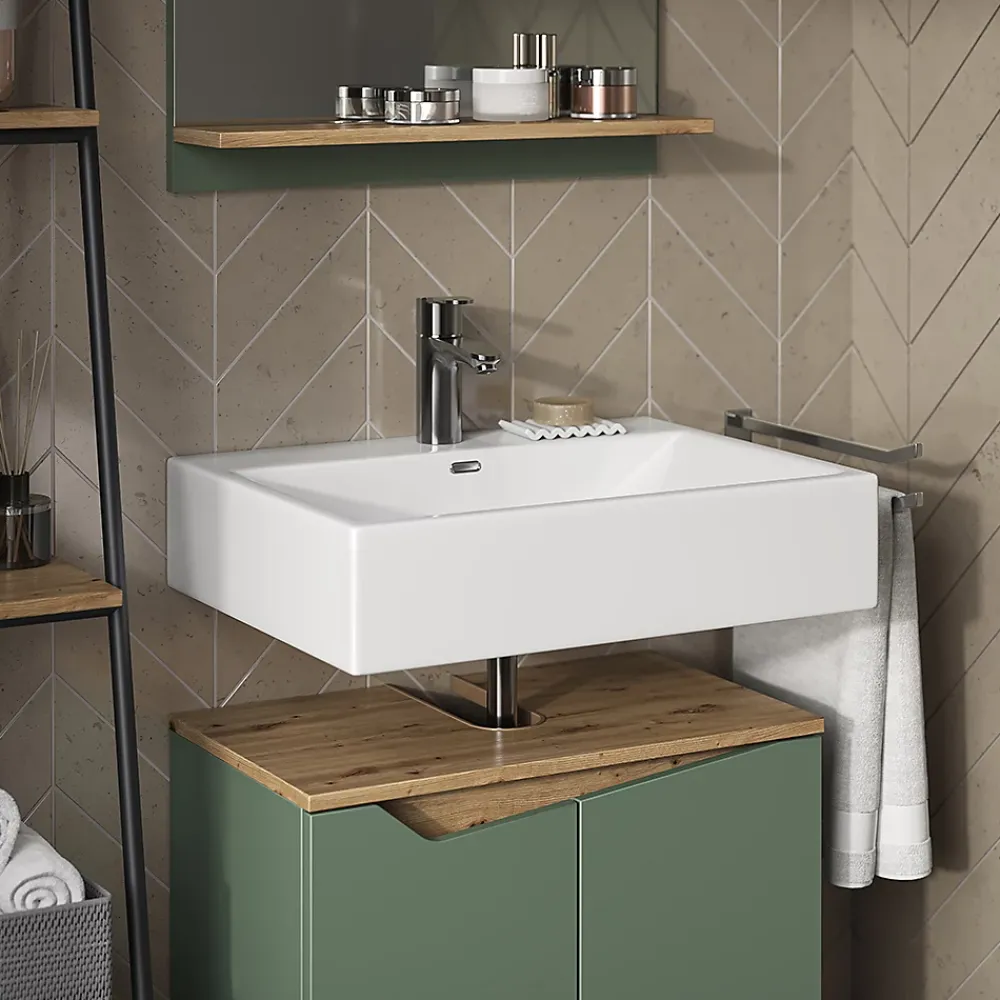 Ensemble Meuble De Salle De Bains|Vicco Meubles bain Vert/Artisan 2 pièces