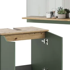 Ensemble Meuble De Salle De Bains|Vicco Meubles bain Vert/Artisan 2 pièces