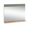 Vicco Miroir de salle de bain Force dor Chêne/Vert 80.1x62cm avec abonnement