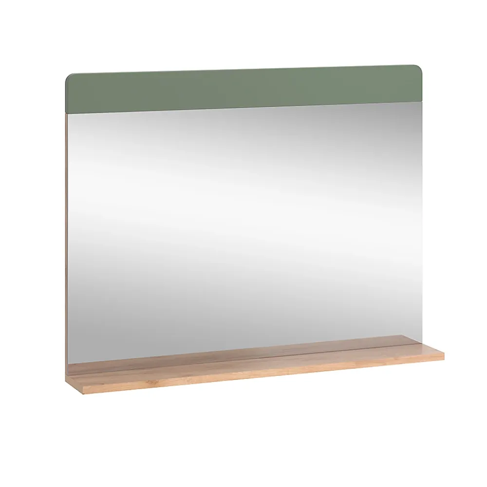 Vicco Miroir de salle de bain Force dor Chêne/Vert 80.1x62cm avec abonnement